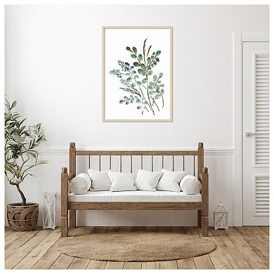Farmhouse Botanicals II by Marcy Chapman Wood Framed Wall Art Print