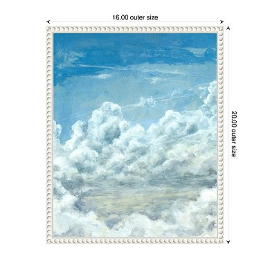 Cloud Bank II by Michael Willett Framed Canvas Wall Art Print