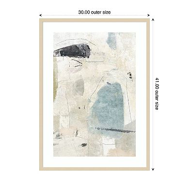 Salento 2 by Suzanne Nicoll Wood Framed Wall Art Print