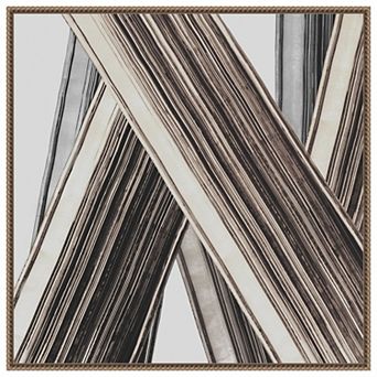 Bold Impressions II by Jacob q Framed Canvas Wall Art Print