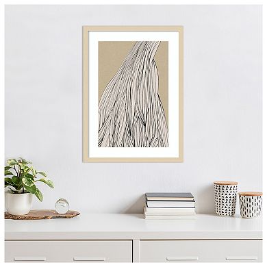 Home Set No 3 by Dan Hobday Wood Framed Wall Art Print