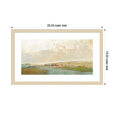 Long Lines by Suzanne Nicoll Wood Framed Wall Art Print