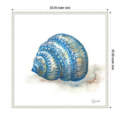 Bohemian Shells I by Tre Sorelle Studios Framed Canvas Wall Art Print