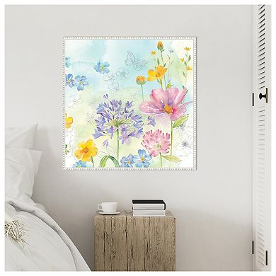 Wildflower Mix II by Cynthia Coulter Framed Canvas Wall Art Print