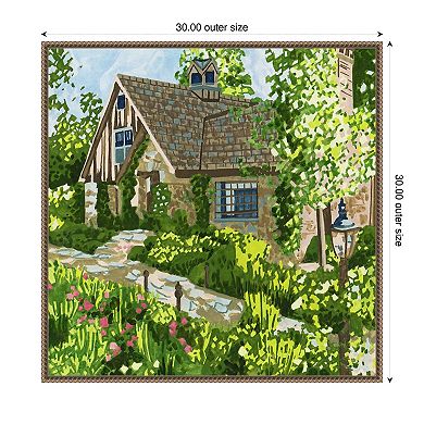 They Find a Way I by Melissa W Framed Canvas Wall Art Print