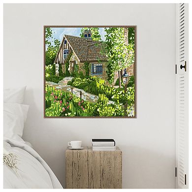 They Find a Way I by Melissa W Framed Canvas Wall Art Print