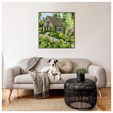 They Find a Way I by Melissa W Framed Canvas Wall Art Print
