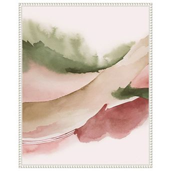 Strawberry Waves I by Grace Popp Framed Canvas Wall Art Print