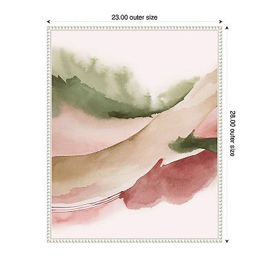 Strawberry Waves I by Grace Popp Framed Canvas Wall Art Print