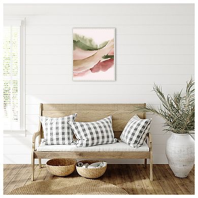 Strawberry Waves I by Grace Popp Framed Canvas Wall Art Print