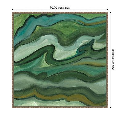 Sea Kelp II by Lisa Choate Framed Canvas Wall Art Print