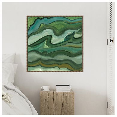 Sea Kelp II by Lisa Choate Framed Canvas Wall Art Print