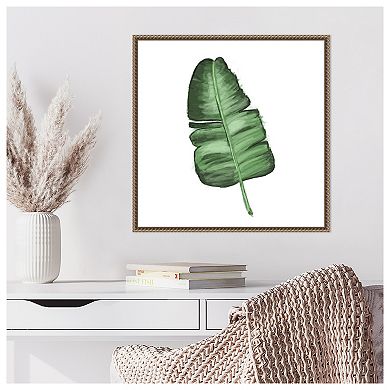 Leaves of the Tropics I by Hartworks Framed Canvas Wall Art Print