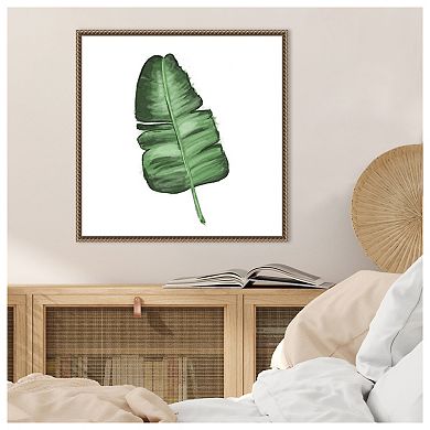 Leaves of the Tropics I by Hartworks Framed Canvas Wall Art Print