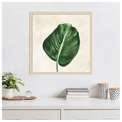 Tropical Leaves I by Lee C Wood Framed Wall Art Print