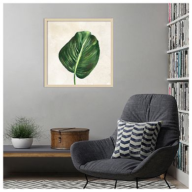 Tropical Leaves I by Lee C Wood Framed Wall Art Print