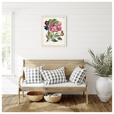 Dutch Florals XII Framed Canvas Wall Art Print