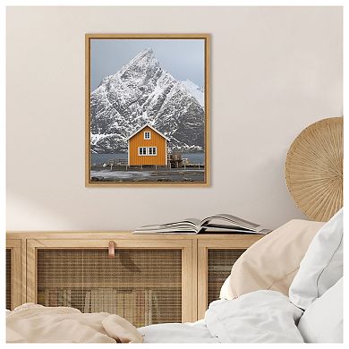 The Yellow Village III by Danny Head Framed Canvas Wall Art Print