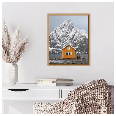 The Yellow Village III by Danny Head Framed Canvas Wall Art Print