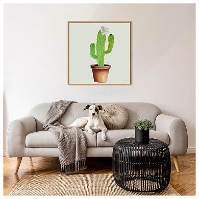 Succulent Symphony I by Marie Elaine Cusson Framed Canvas Wall Art Print