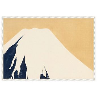 The Mountain Fuji 1909 by Kamisaka Sekka Framed Canvas Wall Art Print