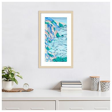 Ideal Vacation II by Melissa W Wood Framed Wall Art Print