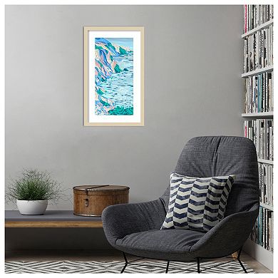 Ideal Vacation II by Melissa W Wood Framed Wall Art Print