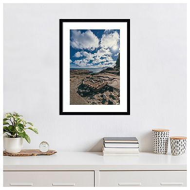 Heart of Hawaii by Max Blakesberg Studios Wood Framed Wall Art Print