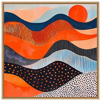 Abyss by Walker Noble Framed Canvas Wall Art Print