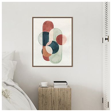Loops and Bounds I by Grace Popp Framed Canvas Wall Art Print