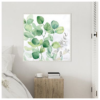 Eucalyptus Leaves II by Cynthia Coulter Framed Canvas Wall Art Print