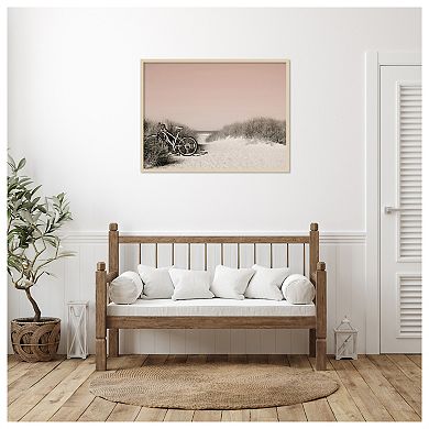 Ride Paused by Grafitee Studios Wood Framed Wall Art Print