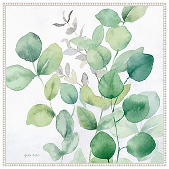 Eucalyptus Leaves I by Cynthia Coulter Framed Canvas Wall Art Print