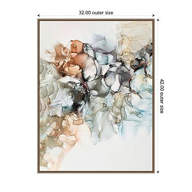 Abstract Flow II by Incado Framed Canvas Wall Art Print