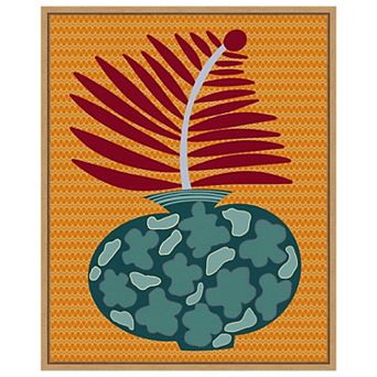Snappy Botanical II by Regina Moore Framed Canvas Wall Art Print