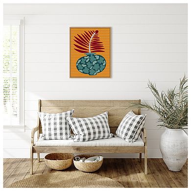 Snappy Botanical II by Regina Moore Framed Canvas Wall Art Print