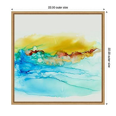 Sky Alive by Lera Framed Canvas Wall Art Print