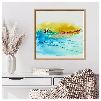 Sky Alive by Lera Framed Canvas Wall Art Print