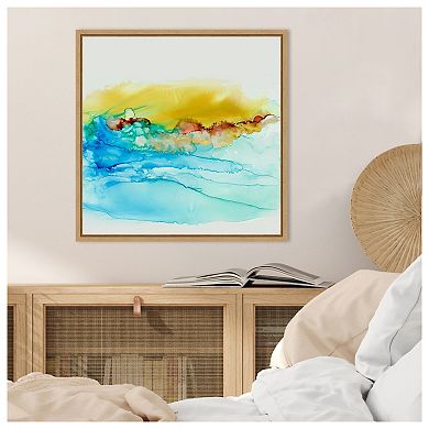 Sky Alive by Lera Framed Canvas Wall Art Print