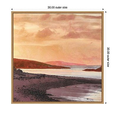 A New Morning II by Alonzo Saunders Framed Canvas Wall Art Print