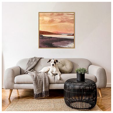 A New Morning II by Alonzo Saunders Framed Canvas Wall Art Print