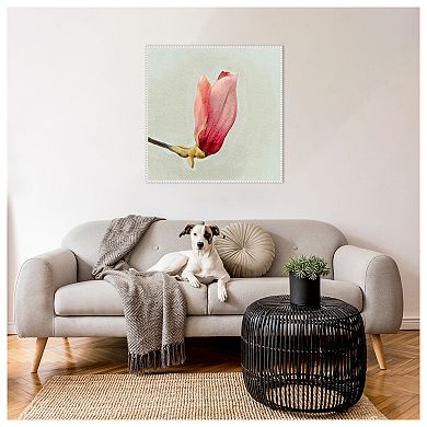 Magnolia Bud I by Katie Oshea Framed Canvas Wall Art Print