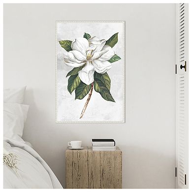 Pearly Beauty I by Eva Watts Framed Canvas Wall Art Print