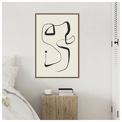 The Point by Treechild Framed Canvas Wall Art Print
