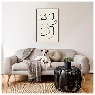 The Point by Treechild Framed Canvas Wall Art Print