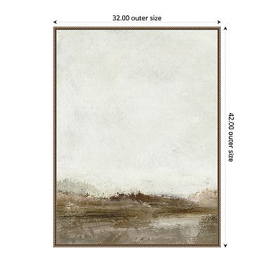 Away From Here No 1 by Dan Hobday Framed Canvas Wall Art Print
