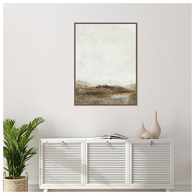 Away From Here No 1 by Dan Hobday Framed Canvas Wall Art Print