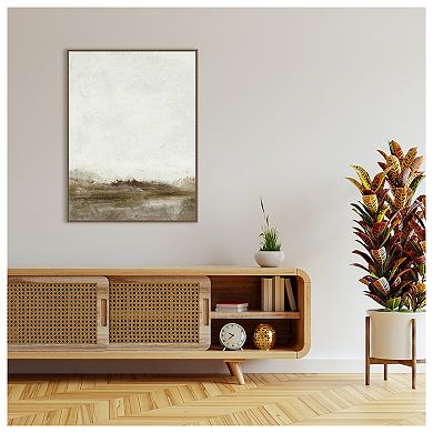 Away From Here No 1 by Dan Hobday Framed Canvas Wall Art Print