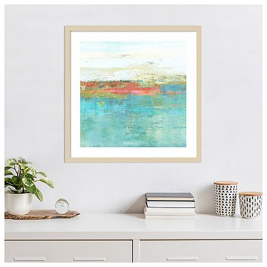 August Haze by Suzanne Nicoll Wood Framed Wall Art Print