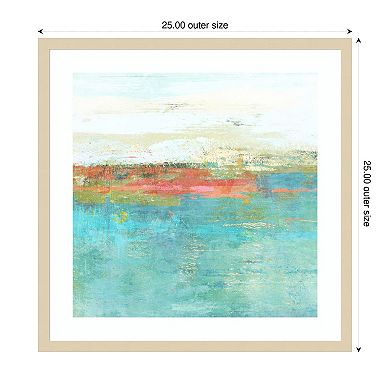 August Haze by Suzanne Nicoll Wood Framed Wall Art Print